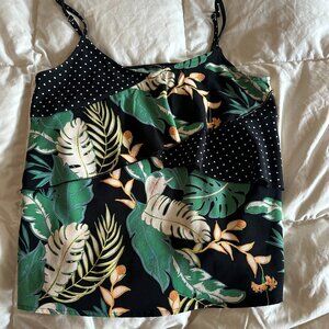 Jungle floral camisole